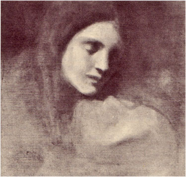 Marianna, Kahlil's Sister. Painting by Kahlil Gibran